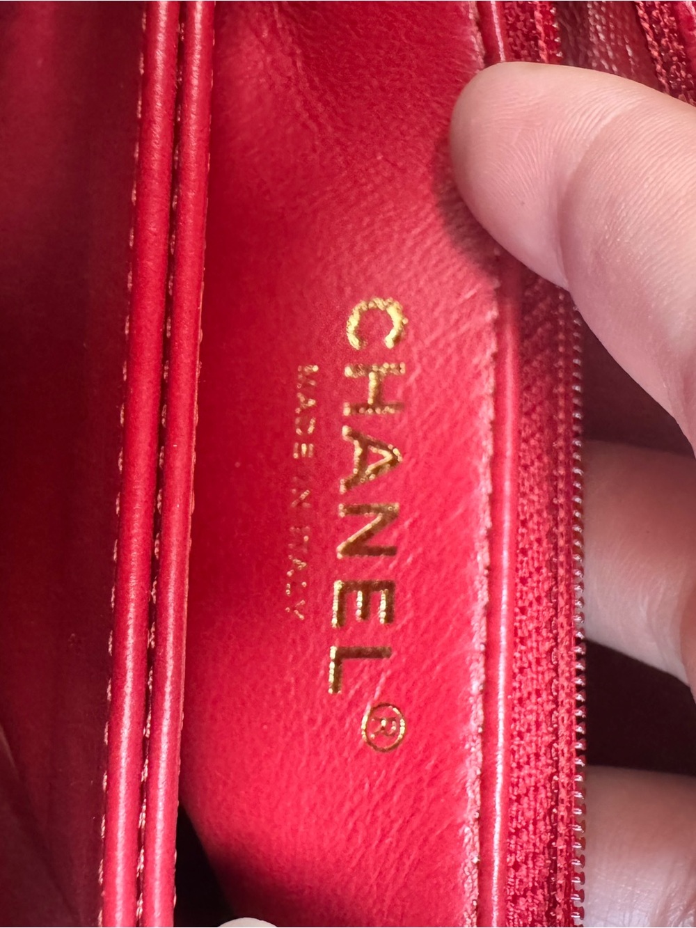 CHANEL Small Coco Handle Dark Red Caviar Light Gold Hardware - Picture 14 of 14